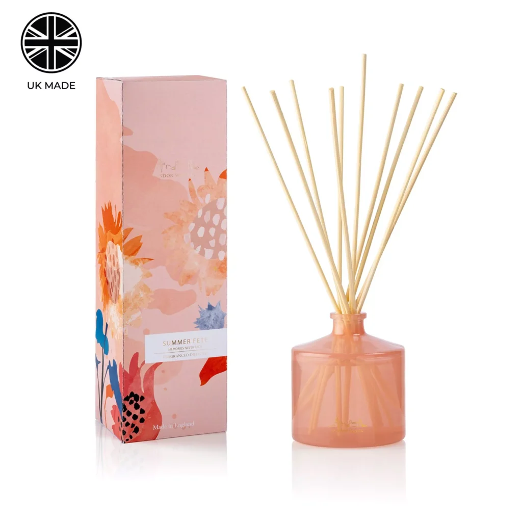 London Wax Co - Difuzer Summer Fete - Amber, jasmin, saffron & moss